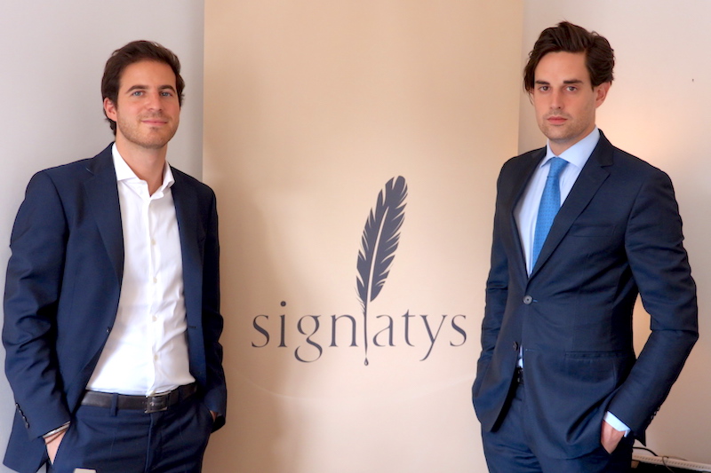 Signatys - Olivier Adler et François Rochat © STAN # blogueur suisse # média suisse